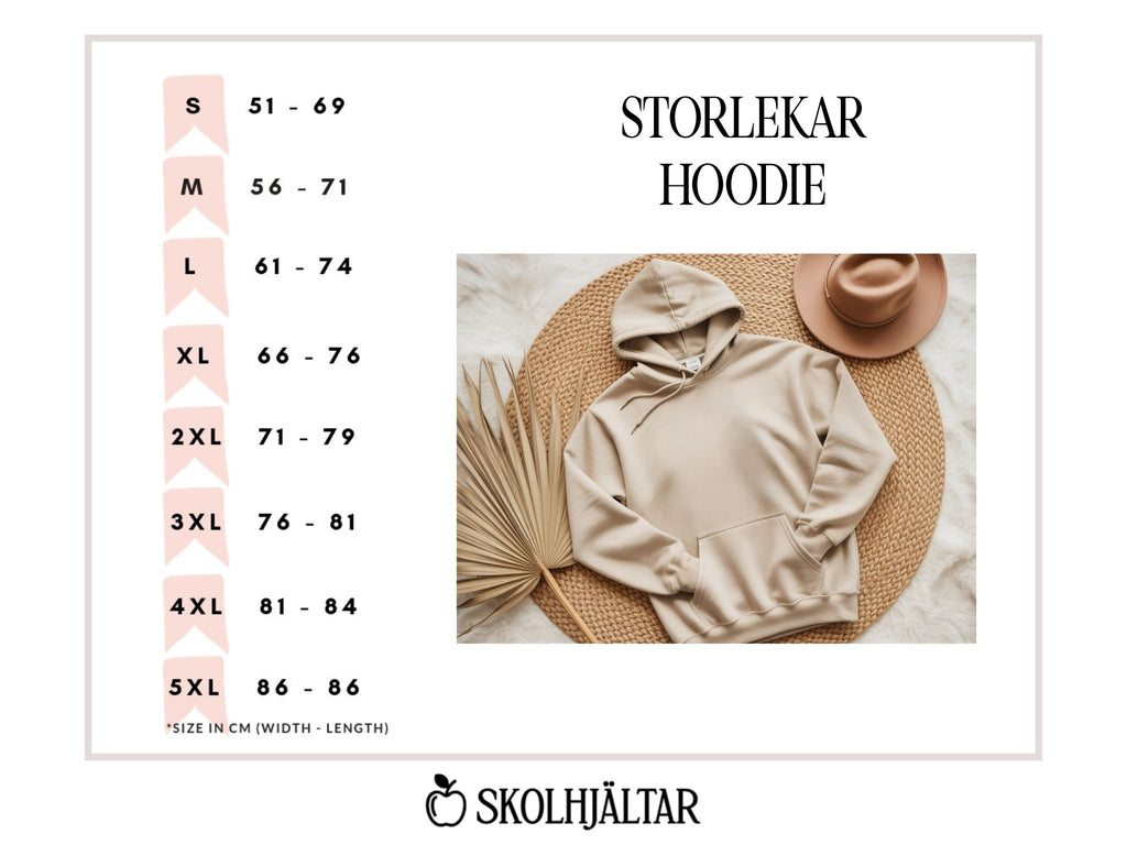 Lärare Luvtröja | Unisex | Premium Hoodie